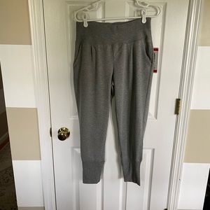 Jockey Sport Tappered Leg Jogger Pants, Gray, Sz. M